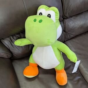 Giant Yoshi Plushie Super Mario Nintendo Merch
